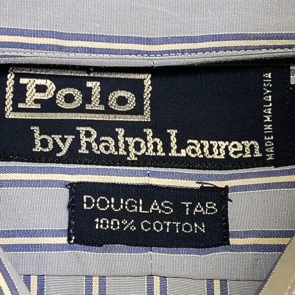 Polo Ralph Lauren Long Sleeve Button Down Douglas Tab 16-35 - Picture 3 of 10